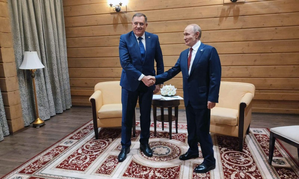 Dodik predložio Putinu: SAD i Rusija da naprave komisiju za Balkan