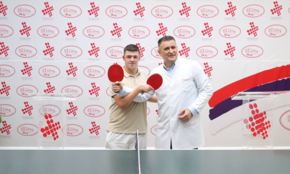 Haris se bori sa teškim oboljenjem: Mimo zaposlenja u UKC-u, snagu našao u stonom tenisu FOTO