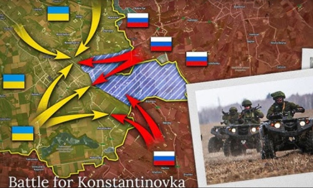 Rusija nastavlja ofanzivu: Počele borbe u Konstantinovki