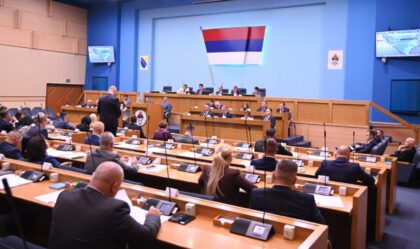Razmotren prijedlog odluke o imenovanju vršioca dužnosti predsjednika Srpske