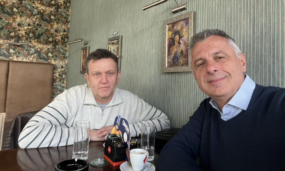 Podržao njegovu kandidaturu: Radojičić na kafi sa Blanušom