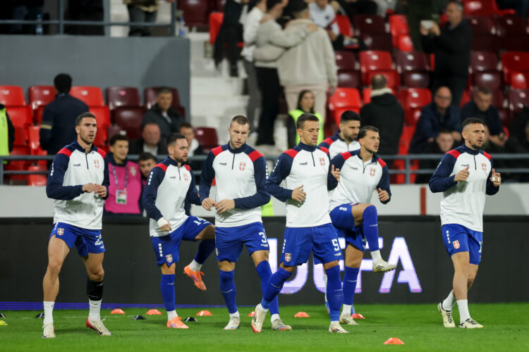 Fudbaleri Srbije su uz ovu pjesmu izašli na teren: Evo kako su dočekani „orlovi“, a kako Albanci VIDEO