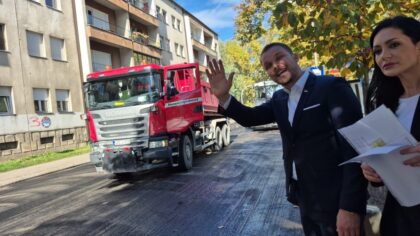 Svi k'o u stroju! Stanivuković obišao asfaltiranje i nahvalio saradnike FOTO/VIDEO