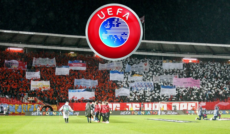 Navijači prave probleme: UEFA žestoko kaznila crveno-bijele