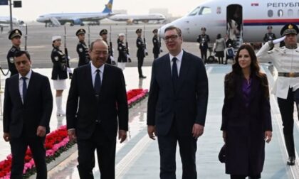 Vučić stigao u Uzbekistan: Zahvalni i počastvovani srdačnim dočekom FOTO