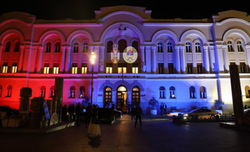Veliki datum! Banski dvor u sjaju grba Nemanjića i amblema Republike Srpske FOTO