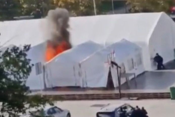 Ovako je uhapšen muškarac koji je pucao u Pionirskom parku: Ranio čovjeka, pa “raznio” plinsku bocu VIDEO