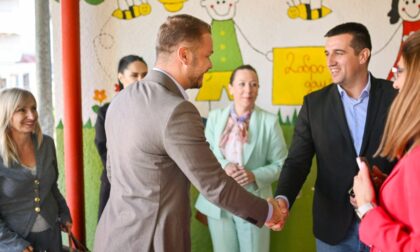 Stanivuković obišao vrtić „Srećno djetinjstvo“: Razmišlja se i o novom objektu na Laušu FOTO