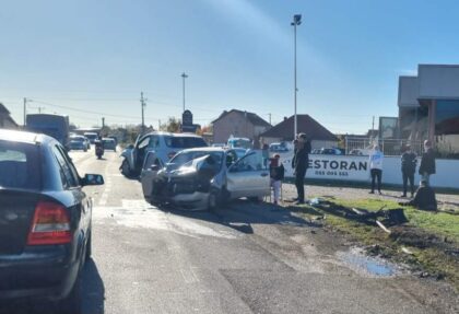 Teška nesreća kod Bijeljine: Povrijeđene tri osobe