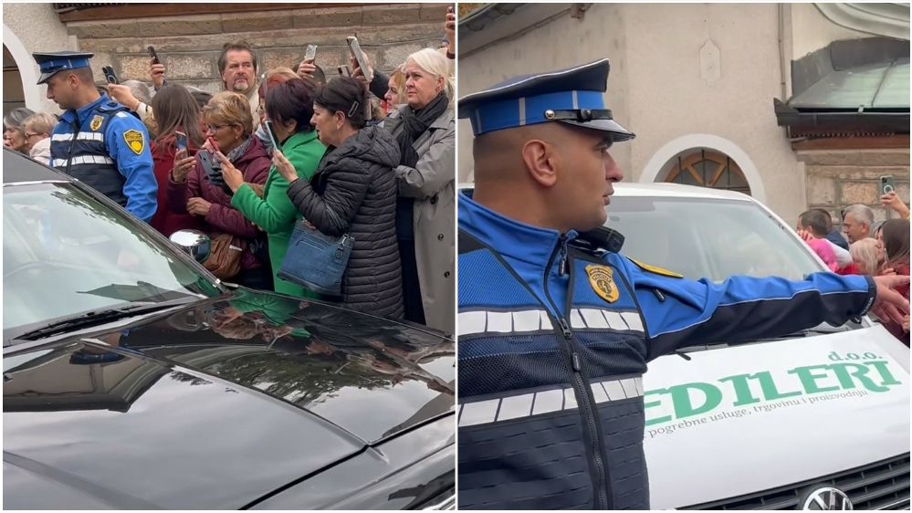 Hiljade ljudi na posljednjem ispraćaju Halida Bešlića: Povorka krenula prema Barama FOTO/VIDEO