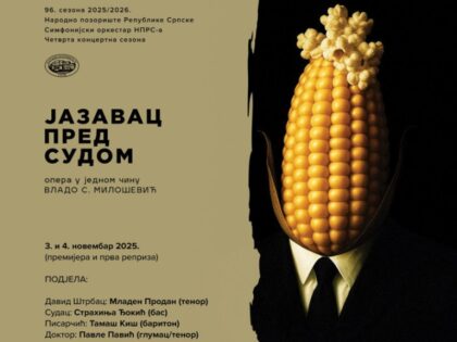 NPRS s ponosom najavljuje: Premijera prve nacionalne opere “Jazavac pred sudom”