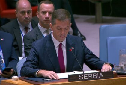 Đurić u SB UN: Priština mora da formira ZSO