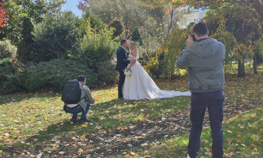 Vjenčanica u petak, pa opet u ponedjeljak! Kad poljupci upotpune jesenji kolorit FOTO/VIDEO
