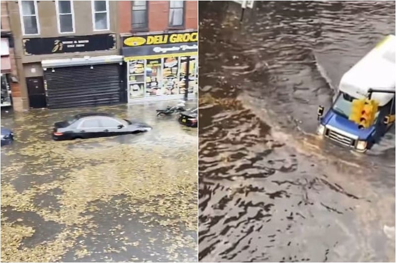Obilne kiše pogodile Njujork: Dvije osobe smrtno stradale VIDEO