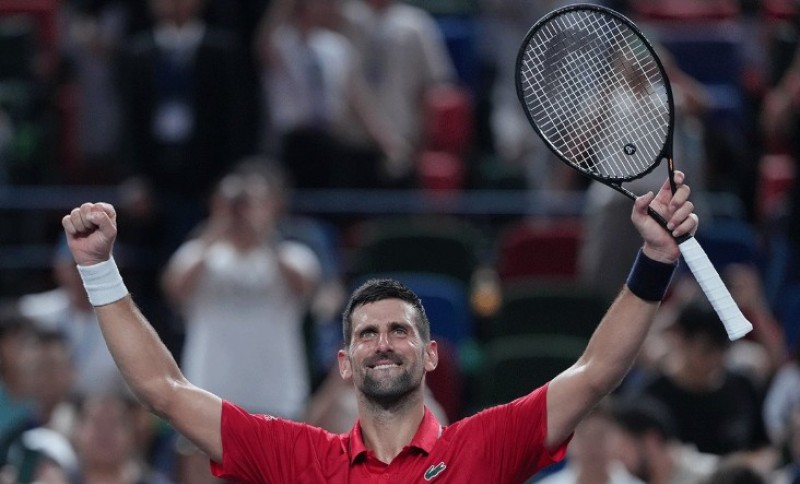 Srpski teniser bolji od Belgijanca: Novak Đoković u polufinalu Šangaja