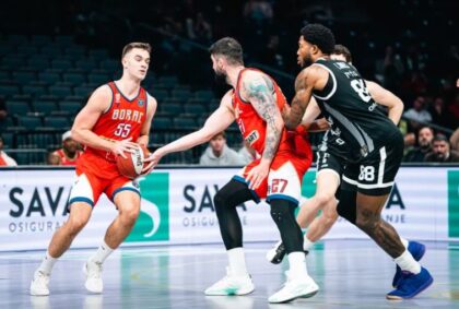 Partizan rutinski protiv Borca u ABA ligi