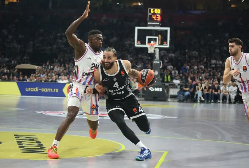 Evroliga: Partizan se raspao protiv Pariza!