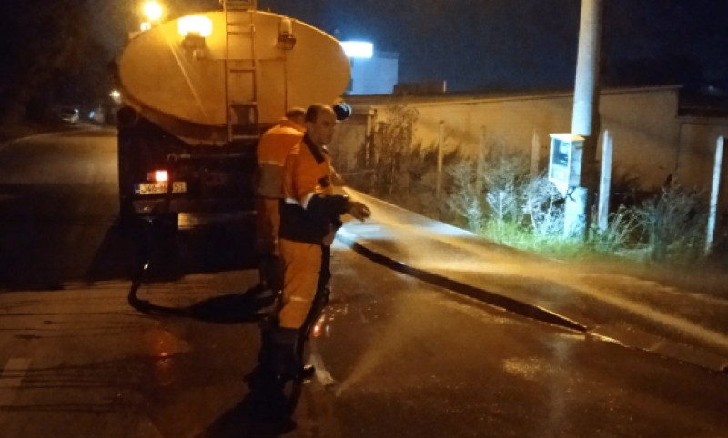 Održavanje javne higijene u gradu: Pranje ulica u Banjaluci u kontinuitetu