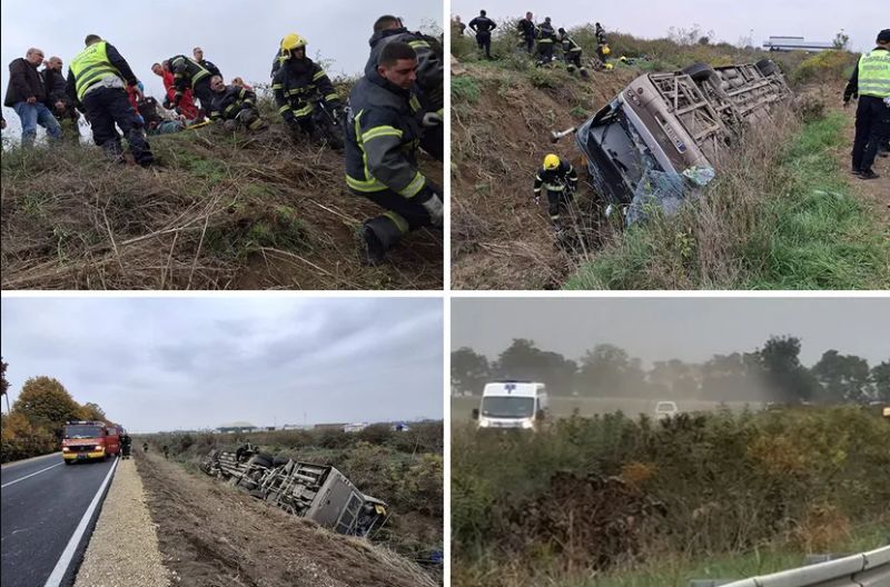 Najnovije informacije o povrijeđenima u prevrtanju autobusa