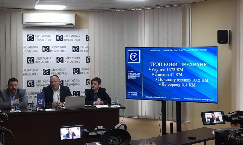 Troškovi rastu, ali ne i plate: Iz Saveza sindikata Srpske zahtjevaju povećanje prosječnih i minimalnih primanja