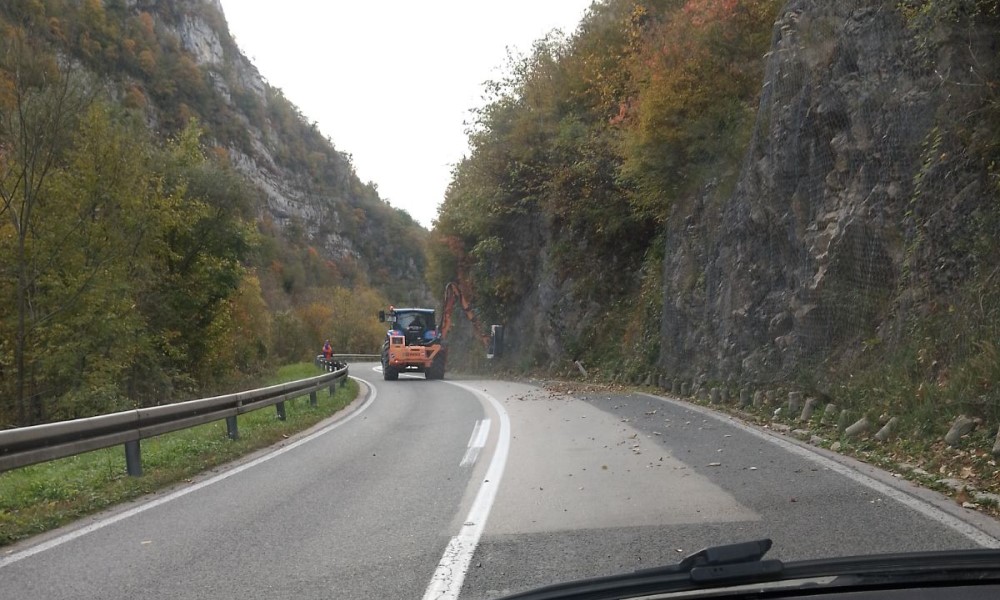 Vozači, oprez! Radovi u kanjonu Tijesno