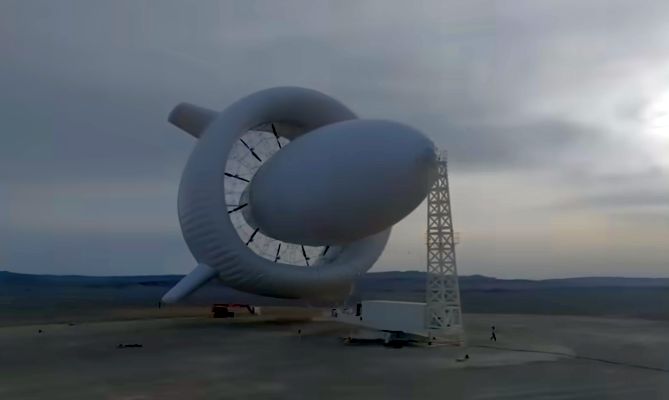 U Kini napravljena najveća lebdeća vjetroturbina na svijetu VIDEO