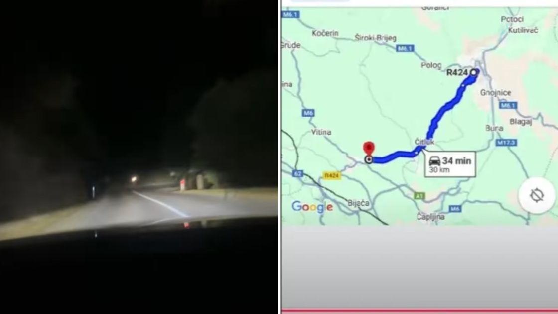 Uhapšen vozač: Od Ljubuškog do Mostara dojurio za 17 minuta i sve snimao VIDEO