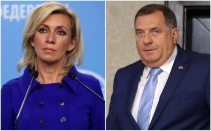 Zaharova o političkoj krizi u BiH: Dodikov gest dobre volje, Šmit vrši pravno nasilje