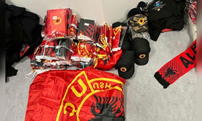 “Ulov” pred utakmicu sa Srbijom: Šta je policija zaplijenila u kombiju Albanca VIDEO/FOTO