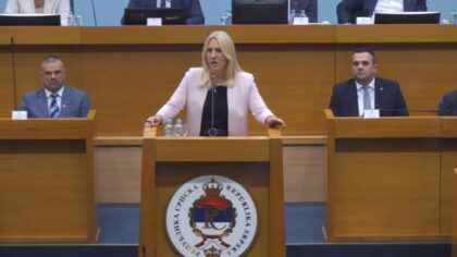 Cvijanovićeva u NSRS: Svima jasno da ovaj mandat pripada Dodiku
