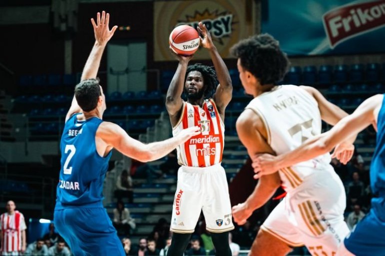 Šok u ABA ligi: Zadar pobijedio Zvezdu usred Beograda!