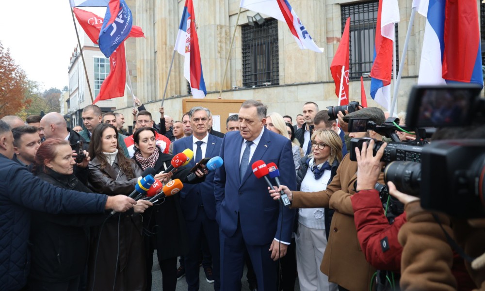 Dodik pozvao građane Srpske da glasaju za Karana: SNSD je slobodarska partija VIDEO
