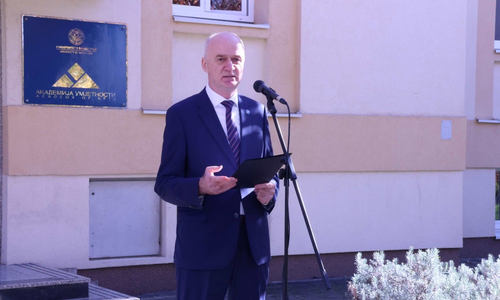 Gajanin poručio da Univerzitet raste: Radimo na ispunjenju ciljeva prvog rektora
