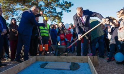 Svečano u Bileći: Dodik i Minić položili kamen temeljac novog vrtića