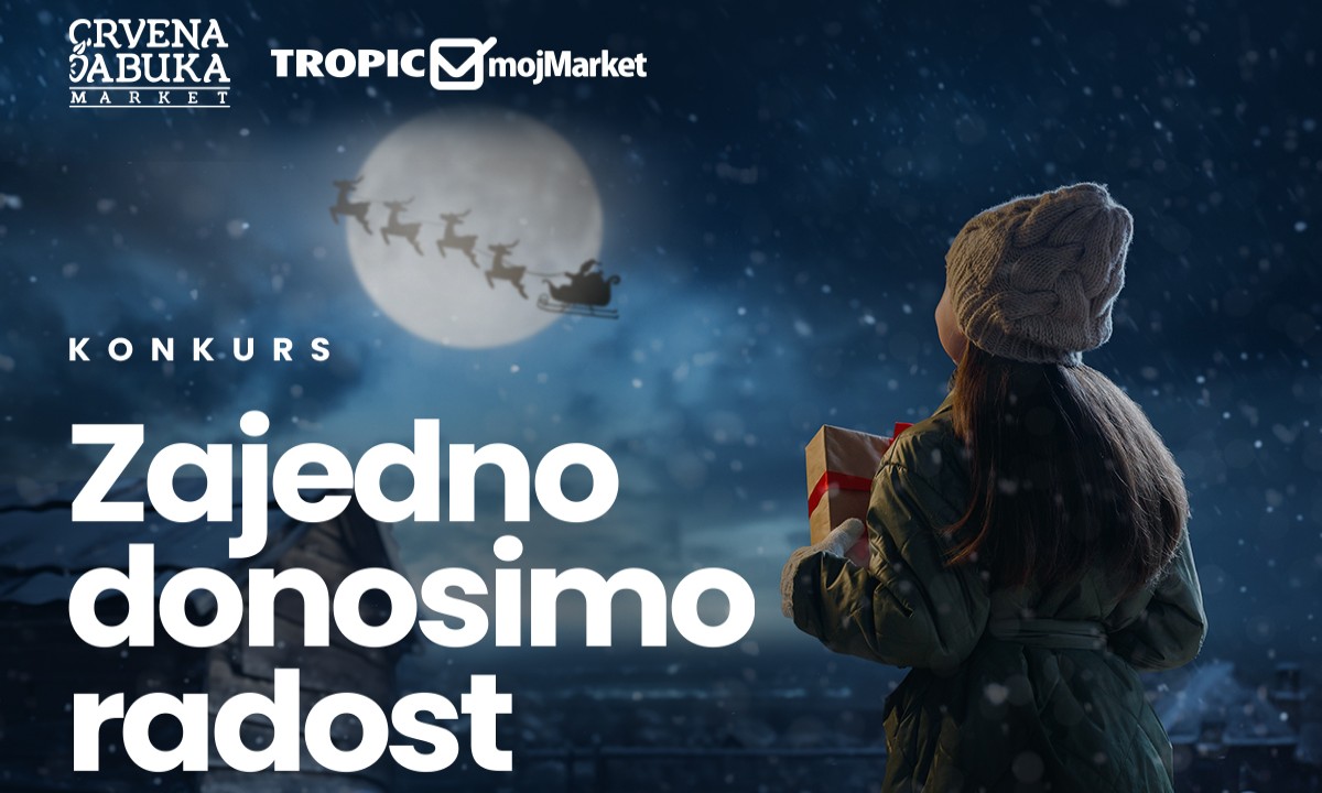 Tropic Maloprodaja pokreće prazničnu humanitarnu aktivnost „Zajedno donosimo radost“