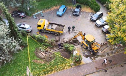 Nastavak radova u Jevrejskoj ulici: Nakratko blokiran ulaz u parking FOTO/VIDEO