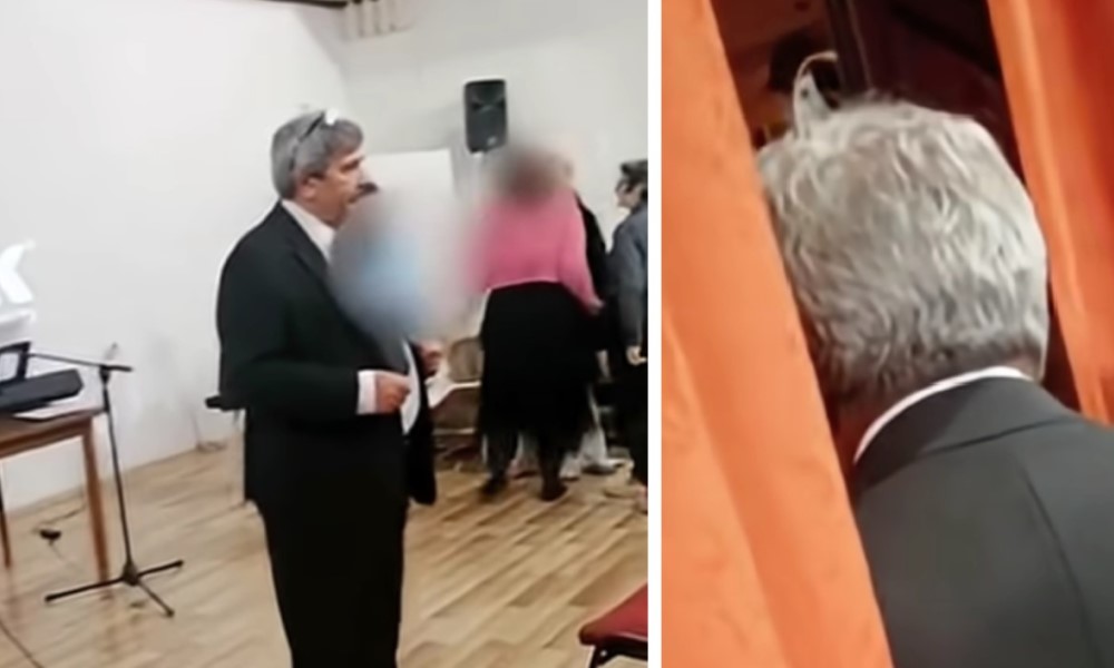 Svi u crnom! Grupa maskiranih ljudi prekinula Dane srpske kulture u Splitu VIDEO