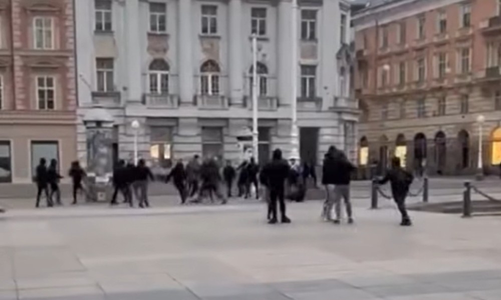 Više osoba lišeno slobode: Masovna tuča izbila u centru Zagreba VIDEO