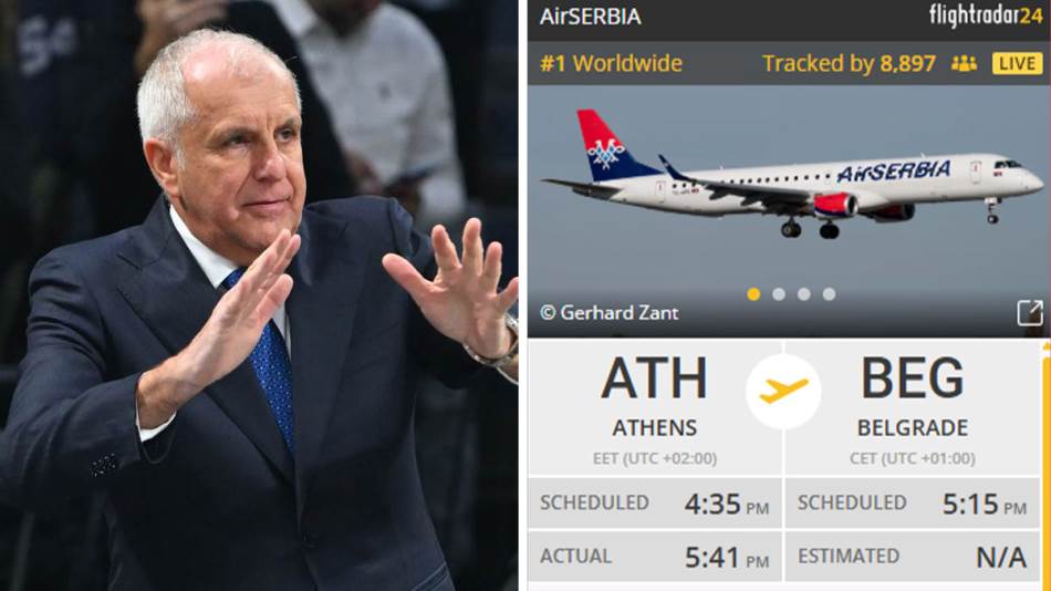 Let Željka Obradovića najpraćeniji na svijetu: Hiljade čekaju da se vrati, spreman je i doček