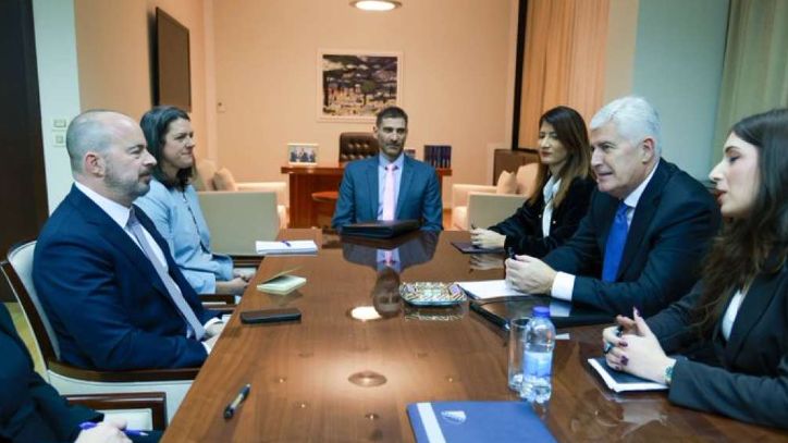 Razgovarali Ginkel i Čović: Tema glavni prioritet Amerike u regiji