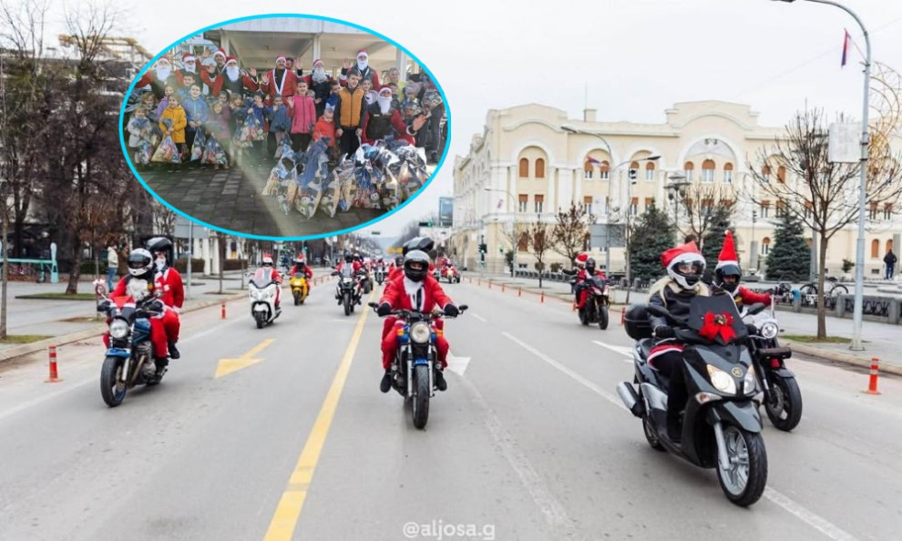 Ovi Djeda Mrazovi ne odustaju! Evo kad će s poklonima paradirati gradom FOTO
