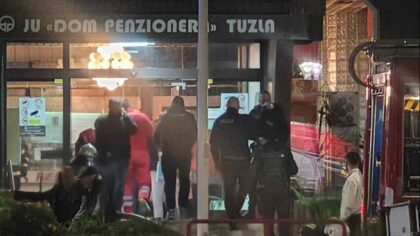 Tragedija! Nekoliko osoba poginulo u požaru u Domu penzionera u Tuzli VIDEO