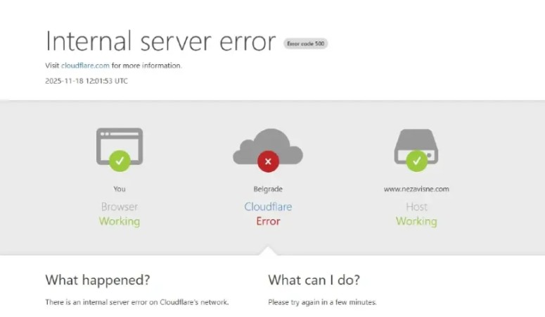 Nakon pada sistema Cloudflare-a: Zašto su internetski prekidi sve češći