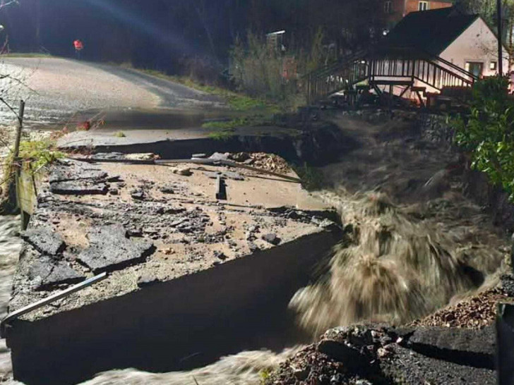 Snažno nevrijeme u Kolašinu: Bujica srušila most VIDEO