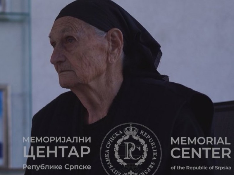 Milji pred očima ubili tri sina i muža: Potresno svjedočenje za Memorijalni centar RS