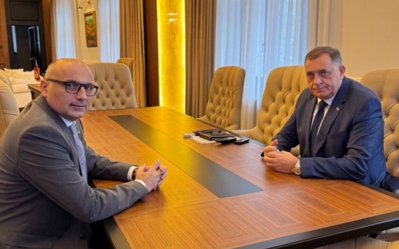 Dodik sa Banjcem: Prijatelji ostaju prijatelji i u dobru i u zlu FOTO