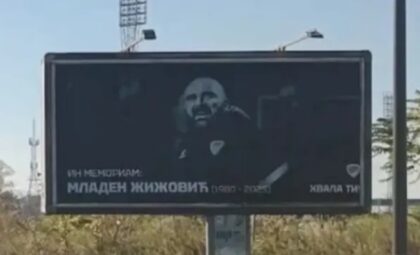 Svijet sporta u suzama: U Banjaluci osvanuli bilbordi posvećeni Mladenu Žižoviću