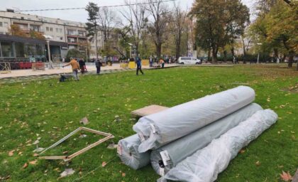Još malo, pa će i Zimzobal: Radovi u parku već počeli FOTO/VIDEO