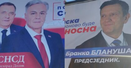 Kampanja puna izlizanih fraza: Kandidati ostali u sjeni dnevnih političkih dešavanja