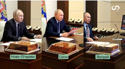 Putinova tajna skrovišta: Ruski predsjednik koristi tri identična kabineta da sakrije gdje je